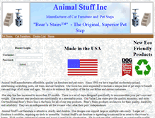 Tablet Screenshot of animalstuffinc.com